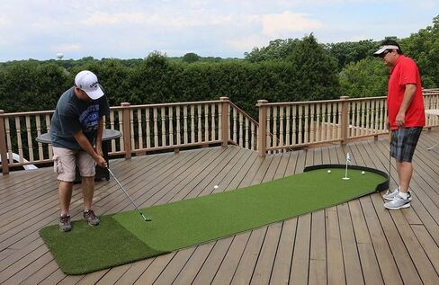 Big Moss Golf Commander V2 3'x15 'الممارسة الداخلية/الخارجية وضع التقطيع الأخضر مع 1 كوب in Saudi Arabia