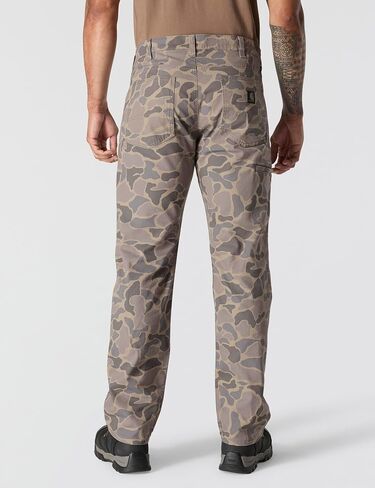 Carhartt Men's Relaxed Straight Rigby Pant, Dark Khaki, W38 x L30 in Saudi Arabia