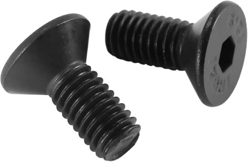 8 Pcs Black Bike Shoe Cleat Mounting Screw for SPD - Pedal Steel in Saudi Arabia