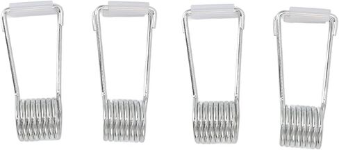 Self Closing Spring Hinges for Doors Anti Scratch Stainless Steel Construction for Cabinet Doors Kitchen Doors Bathroom Doors 4 PCS in Saudi Arabia