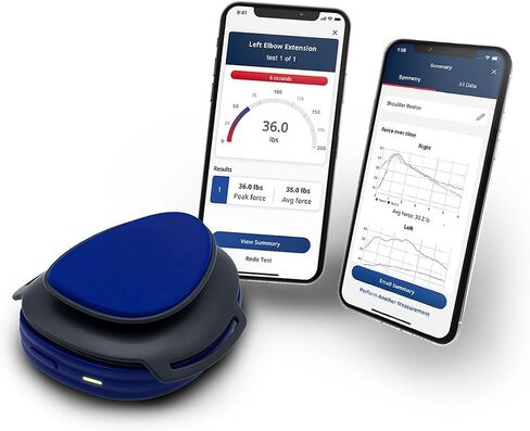 Activforce2 Portable Bluetooth Dynamometer & Inclinometer: Track Strength Training Physical Therapy Progress Real-Time Data Tracking 200kg Capacity in Saudi Arabia