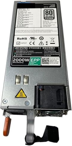 1pc ETH PSU for R840 R940 R740XD T640 2000W Server Epp Power Supply D2000E-S2 CN-0XYK93 0XYK93 XYK93 in Saudi Arabia