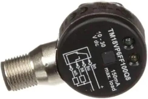 مستشعر TM18VP6FF100Q8 ، الكهروضوئي ، BGS ، نطاق 100 مم ، 10-30VDC ، PNP ، M12 ، 42042 in Saudi Arabia