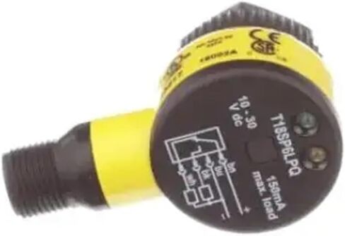 T18SP6LPQ Photoelectric,Polarized Retroreflective,18mm,in: 10-30 VDC,Out: PNP,79" Range,QD 33417 in Saudi Arabia