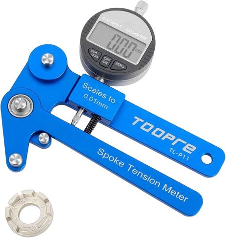 Bikes Tension Meter Spokes Calibration Tool Durable Road Bike Indicator Meter Mountain Bike Rim Adjustment Tensiometer Bike Aluminum Alloy in Saudi Arabia