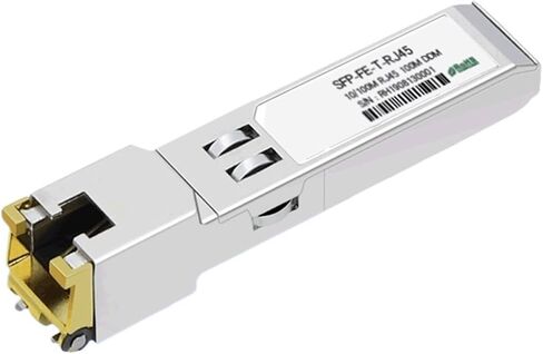 Electrical Port Optical Module 100M SFP-FE-T RJ45 Interface 100M Compatible Optical to Electrical Port Module in Saudi Arabia