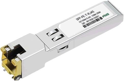 Electrical Port Optical Module 100M SFP-FE-T RJ45 Interface 100M Compatible Optical to Electrical Port Module in Saudi Arabia