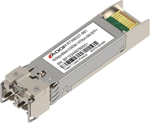 CWDM-SFP10G-1490 Compatible 10G CWDM SFP+ 1490nm 80km DOM Duplex LC SMF Transceiver Module for Transmission(1310nm) in Saudi Arabia