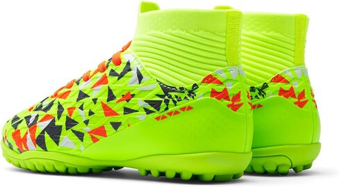 DREAM PAIRS Boys Girls Indoor Soccer Shoes High Top Football Turf Futsal Shoes for Little/Big Kid in Saudi Arabia