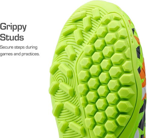 DREAM PAIRS Boys Girls Indoor Soccer Shoes High Top Football Turf Futsal Shoes for Little/Big Kid in Saudi Arabia