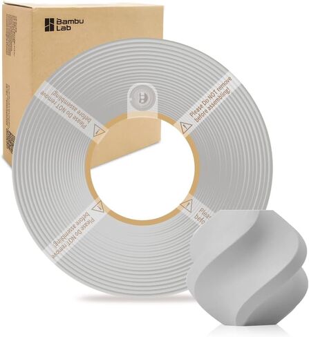 PLA Basic Refill Filament 1.75mm High-Speed, Easy to Print, Eco Friendly with RFID for Bambu Lab X1, X1C, P1S, P1P,A1, A1 MINI AMS 1KG (2.2lbs) Exclude Spool +/- 0.03mm (Bamboo Green 10501) in Kuwait