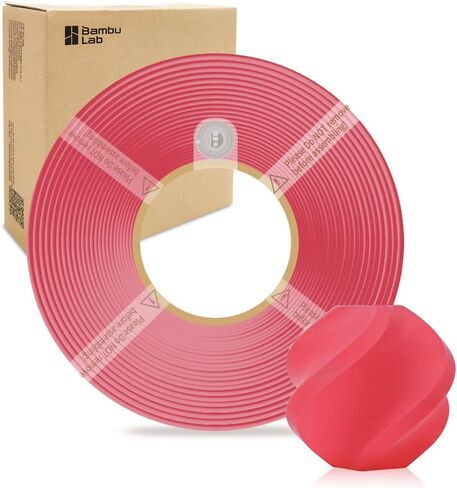 PLA Basic Refill Filament 1.75mm High-Speed, Easy to Print, Eco Friendly with RFID for Bambu Lab X1, X1C, P1S, P1P,A1, A1 MINI AMS 1KG (2.2lbs) Exclude Spool +/- 0.03mm (Bamboo Green 10501) in Kuwait
