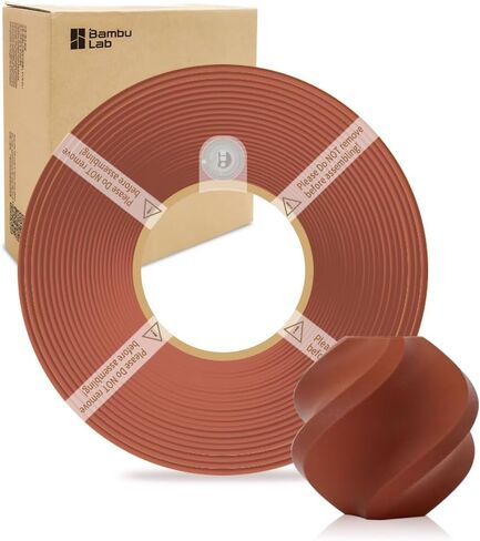 PLA Basic Refill Filament 1.75mm High-Speed, Easy to Print, Eco Friendly with RFID for Bambu Lab X1, X1C, P1S, P1P,A1, A1 MINI AMS 1KG (2.2lbs) Exclude Spool +/- 0.03mm (Bamboo Green 10501) in Kuwait