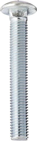 1/4-20 X 3 1/2 Carriage Bolts Grade 5 Coarse Zinc - Pack of 10 in Saudi Arabia