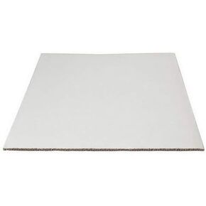 Single Wall Half Sized Sheet Cake Board Coated White, 19" Length x 14" Width | 50/Case in Saudi Arabia