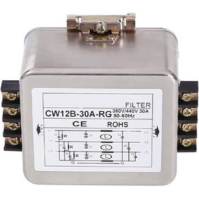 Three-Phase Three-Wire Frequency Conversion Filter CW12B-30A-RG Terminal Block Rail Power Filter(CW12B-30A-RG) in Saudi Arabia