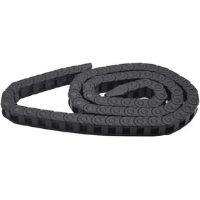 Drive Drag Chain Transmission Cable Chain 15x20 15x30 18x25 18x37 Mm Bridge Type Non-Opening Plastic for Mechanical Drive Drag Chains J15/18Q.1.B(48mm,15x30 mm) in Kuwait