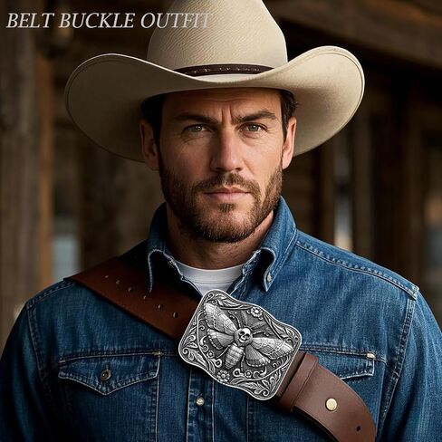رعاة البقر حزام مشبك للرجال النساء خمر غرب روديو تكساس خريطة 1836 Longhorn Bull Belt Buckle Gift for Dad Cowgirl in Saudi Arabia