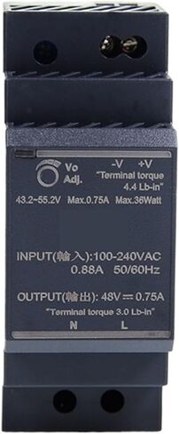 HDR-30 5/12/15/24/48V DIN-Rail DC Switching Power Supply 30W(HDR-30-48 | 48V) in Saudi Arabia