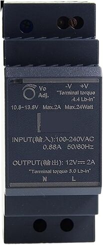 HDR-30 5/12/15/24/48V DIN-Rail DC Switching Power Supply 30W(HDR-30-48 | 48V) in Saudi Arabia