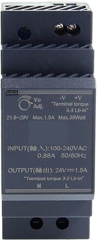 HDR-30 5/12/15/24/48V DIN-Rail DC Switching Power Supply 30W(HDR-30-48 | 48V) in Saudi Arabia