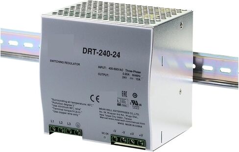 DRT-240 24/48V ثلاثية المراحل 380V إدخال DIN Rail Switch Supply 240W DC 10/5A (DRT-240-48) in Kuwait