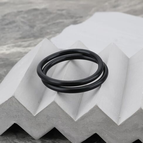 10pcs O-Ring Seals 43mm OD 36mm ID 3.5mm Width Replacement Part 98066000 Compatible with Hansgrohe Bathtub Drain Black in Kuwait