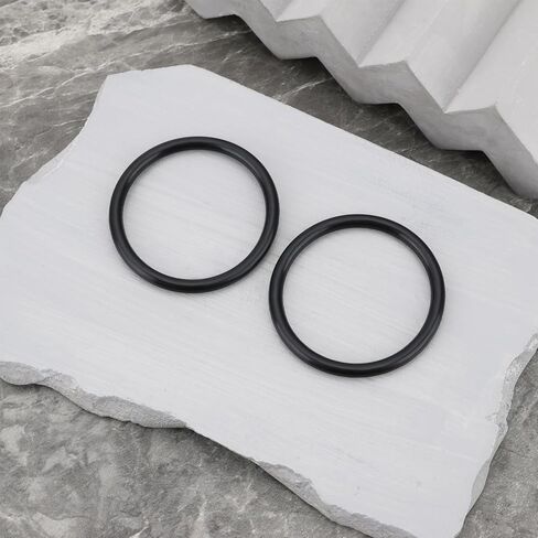 10pcs O-Ring Seals 43mm OD 36mm ID 3.5mm Width Replacement Part 98066000 Compatible with Hansgrohe Bathtub Drain Black in Kuwait