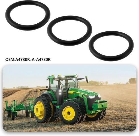 Sing F Ltd 10pcs O-Ring 25x3.55mm Ring Seal Ring متوافق مع John Deere 301a 302a 1020 1030 1040 1120 1140 1350 استبدال A4730R A-A4730R in Saudi Arabia
