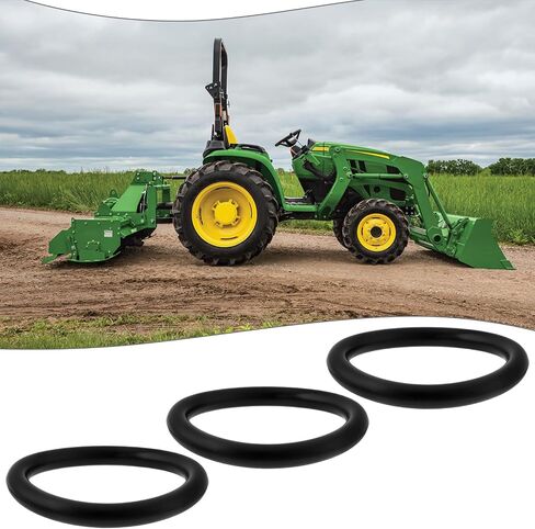Sing F Ltd 10pcs O-Ring 25x3.55mm Ring Seal Ring متوافق مع John Deere 301a 302a 1020 1030 1040 1120 1140 1350 استبدال A4730R A-A4730R in Saudi Arabia