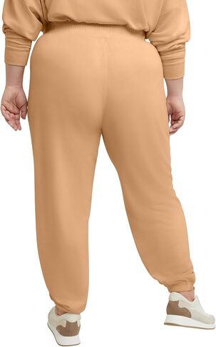 Hanes Originals Fleece Joggers, Soft-Brushed Sweatpants, Women's Loungewear, 29", Plus in Saudi Arabia
