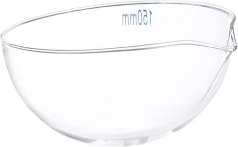 Pretyzoom Round Glass Glass Sigrating Dish 1 PC أداة تبخر مختبر قابلة لإعادة الاستخدام مع صنبور لمعالجة العينة الفعالة in Saudi Arabia