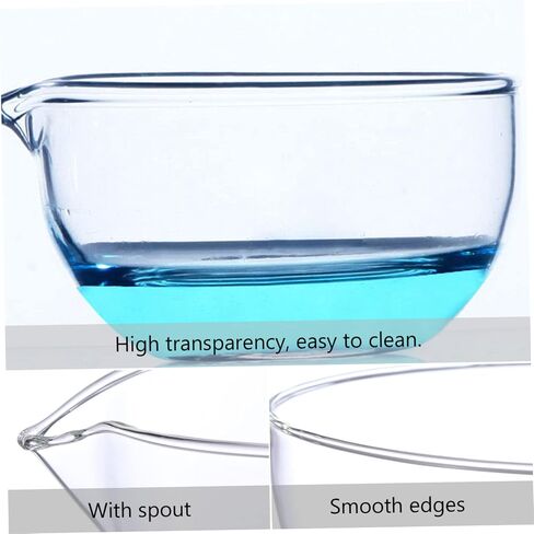 Pretyzoom Round Glass Glass Sigrating Dish 1 PC أداة تبخر مختبر قابلة لإعادة الاستخدام مع صنبور لمعالجة العينة الفعالة in Saudi Arabia