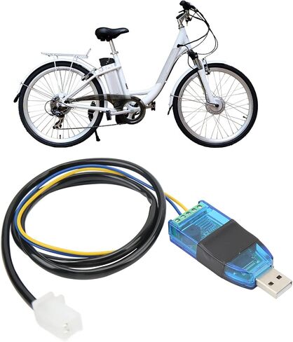 USB Programming Cable, 115200 Baud PC Programmable Electric Bike Drive Motor Conversion Kit for VOTOL Controller EM 150/2, EM 200/2, EM 260/2, Motorcycle Scooter Accessory in Saudi Arabia