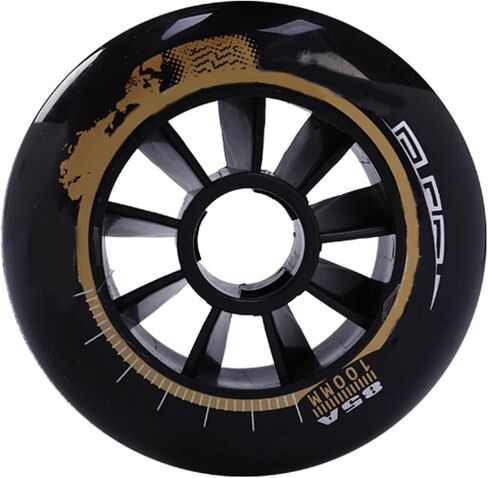 8 Pack 90mm 100mm 110mm Inline Skates Wheels 85A for Inline Speed Skates Indoor Outdoor Asphalt Street Durable Racing Rodas Good in Saudi Arabia