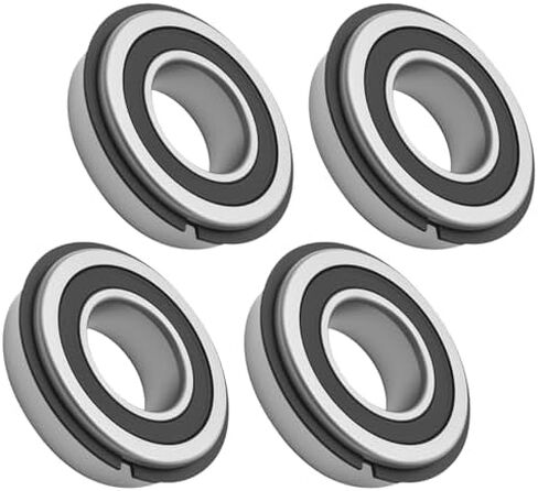 4PCS 1641NR-2RS محامل ، 1INCH (25.4 مم) معرف X 2INCH (50.8 مم) OD X WIDTH (14.288mm) محامل كرات أخدود عميقة مع حلقة المفاجئة ، استبدل للتطبيق الصناعي in Saudi Arabia