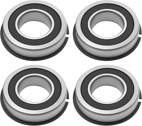 4PCS 1641NR-2RS محامل ، 1INCH (25.4 مم) معرف X 2INCH (50.8 مم) OD X WIDTH (14.288mm) محامل كرات أخدود عميقة مع حلقة المفاجئة ، استبدل للتطبيق الصناعي in Saudi Arabia