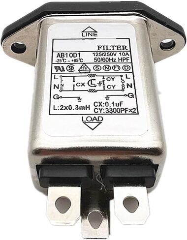 Single-Phase AC 220V Socket Power Filter AB03D1 6A 3A 10A AB10D1(AB06D16A) in Saudi Arabia