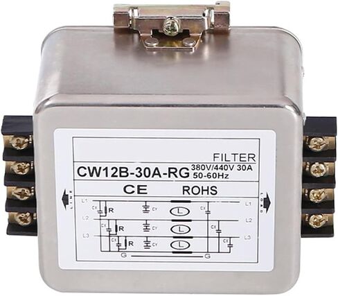 مرشح تحويل التردد ثلاثي الأسلاك ثلاثية الأسلاك CW12B-30A-RG FLATER FALTER POWER (CW12B-30A-RG) in Saudi Arabia