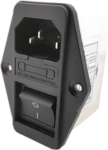 CW2C-06A-T Socket Power Filter 220V 6A with Switch Fuse in Saudi Arabia
