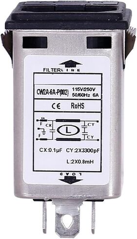 CW2A-6A-P (02) تأمين Double Socket Type Spring Power Filter مكونات عالية الأداء (CW2A-10A-P (02)) in Saudi Arabia