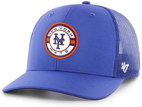 47 Brand MLB Unisex Baseball Team Color Primary Logo Berm Trucker Adjustable Mesh Snapback Hat Adult One Size Fits All in Saudi Arabia