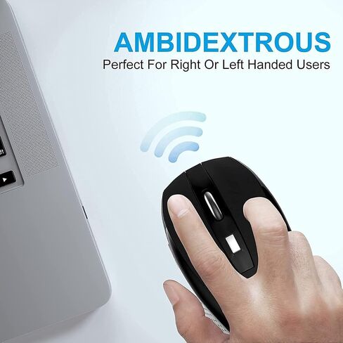 3 Pack Wireless Mouse ، 2.4 جيجا هرتز اللاسلكي الماوس Mouse1200DPI ، 6 أزرار مع جهاز استقبال Nano للكمبيوتر المحمول ، الكمبيوتر ، Chromebook ، الكمبيوتر ، دفتر ملاحظات ، Office (Red) in Kuwait