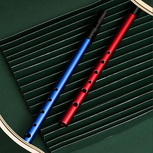 HUIOP Flute, C-Key Irish Whistle,Irish Whistle C Key 6-Hole Key of C 6 Holes Flute Penny Whistle Tin Whistle Wind Musical Instruments for Student Beginners Intermediates Experts, Gold in Saudi Arabia