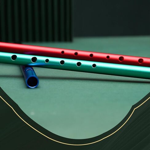 HUIOP Flute, C-Key Irish Whistle,Irish Whistle C Key 6-Hole Key of C 6 Holes Flute Penny Whistle Tin Whistle Wind Musical Instruments for Student Beginners Intermediates Experts, Gold in Saudi Arabia
