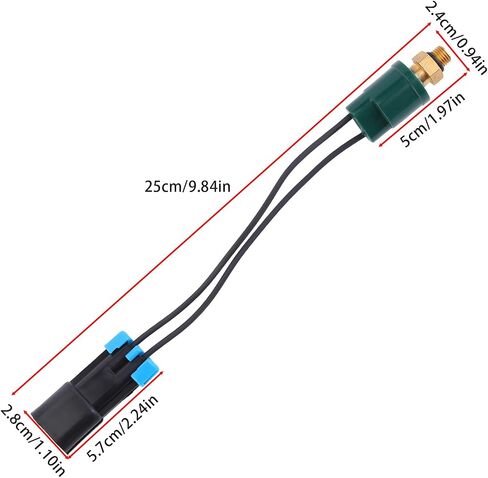 20PS247-13 Pressure Switch Sensor Compatible with Muncie HS24 PTO Pressure Safety Switch 30T60223 Power Take Off Pressure Switch, Electric/Hydraulic Shift in Saudi Arabia