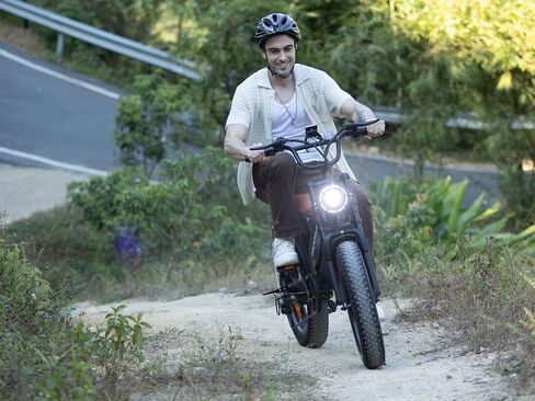 دراجة كهربائية للبالغين ، الذروة 1000W Ebike ، 28 ميل في الساعة 60 ميلينج الدراجة الجبلية الكهربائية ، 20 بوصة دراجة كهربائية البالغات البالغة مع بطارية 48 فولت 18.2Ah ، صدمة مزدوجة ، 7 سرعة ، التعليق الهيدروليكي ، إشارة بدوره in Saudi Arabia