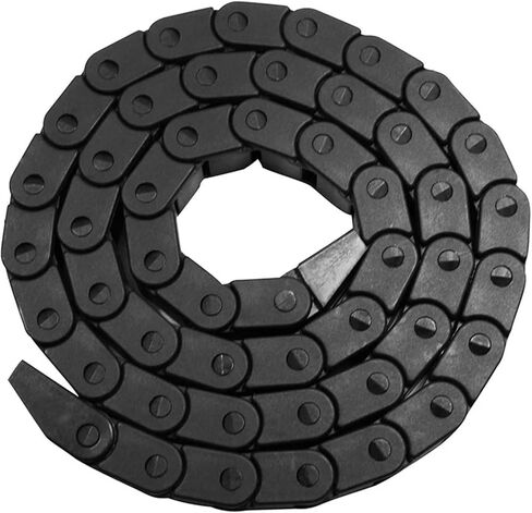 Drive Drag Chain Cable Chains 7x15 10x20 10x30 10x10mm Bridge Type Non-Opening Plastic Towline Transmission Drag Chain for Machine(7x15 mm) in Saudi Arabia