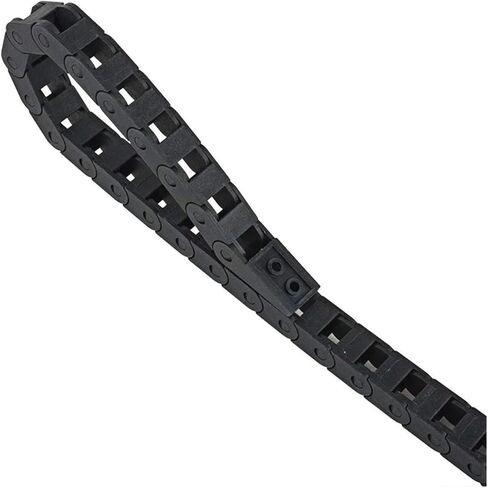 Drive Drag Chain Cable Chains 7x15 10x20 10x30 10x10mm Bridge Type Non-Opening Plastic Towline Transmission Drag Chain for Machine(7x15 mm) in Saudi Arabia