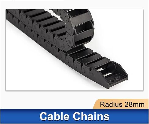 Drive Drag Chain Cable Chains Bridge Type Plastic Drag Towline Non-Opening 10x10 10x15 10x20mm Wire Transmission(10x10mm) in Saudi Arabia